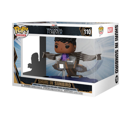 Black Panther: Wakanda Forever Shuri in Sunbird #110 Funko Pop! vinyl Rides 
