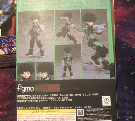 Anime My Hero Academia Izuku Midoriya Figma 323 Figure Model Toy 15cm New