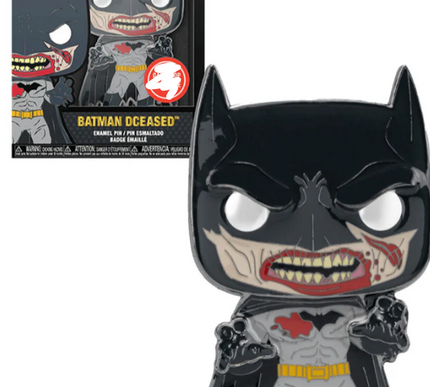 Batman Deceased Enamel Pin (bloody) Pop! funko vinyl DC + Free case