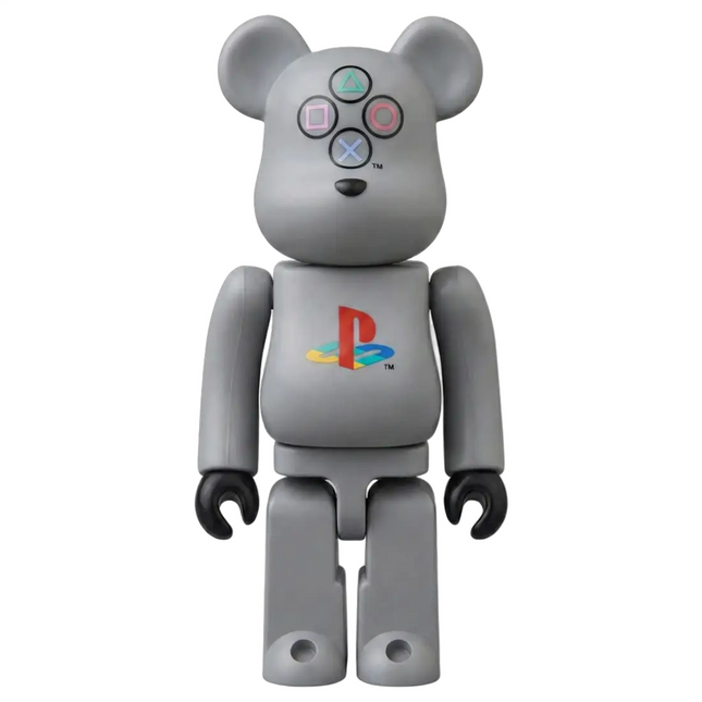 Bearbrick Series 48 Pattern Secret PlayStation Grey 100% Brand New