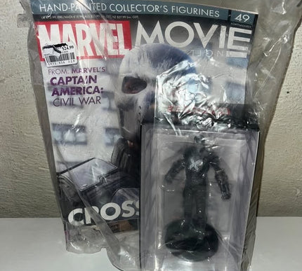 Crossbones #49 Marvel Movie Hand painted Eaglemoss figurine with magazine 