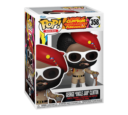 george clinton #358 Pop! vinyl music funko + free case