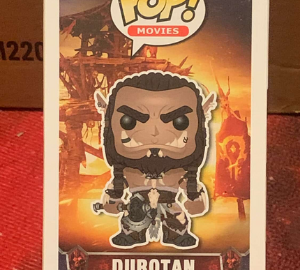 Durotan #287"MOVIES" Warcraft Funko Pop! Vinyl Figure (Damaged)