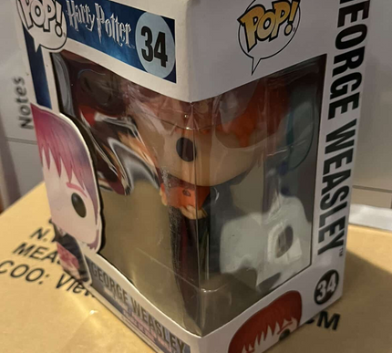 George Weasley #34 Harry Potter Funko Pop! vinyl  (damaged)