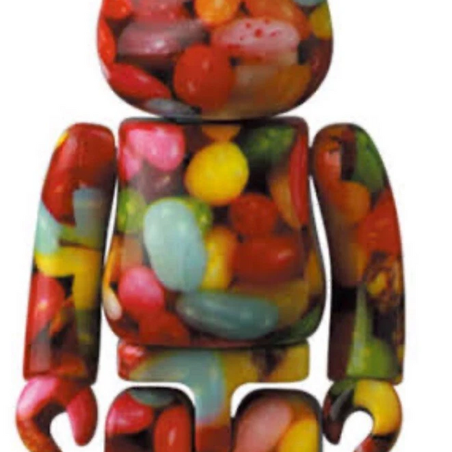 Jellybean 100% BE@RBRICK Medicom Series 45 Jelly Bean Bearbrick - 