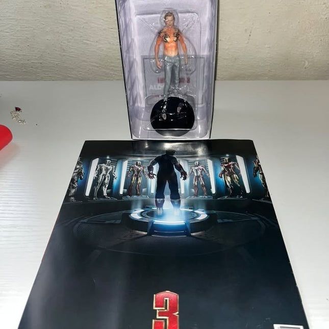 Aldrich Killian #46 IRON MAN Hand painted Eaglemoss figurine with magazine 