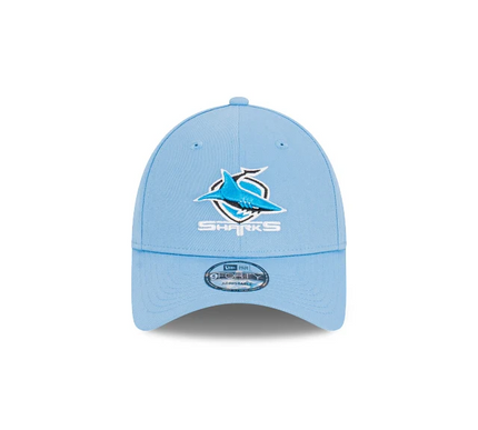 Cronulla Sutherland Sharks Official Team Colours 9FORTY Cloth Strap OSFM
