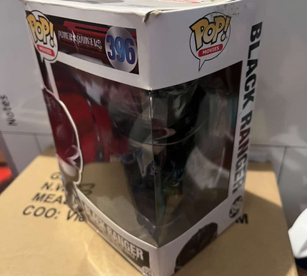 Black Ranger #396 Power Rangers Funko Pop! vinyl (damaged)