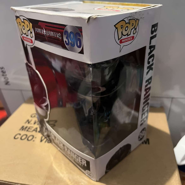Black Ranger #396 Power Rangers Funko Pop! vinyl (damaged)