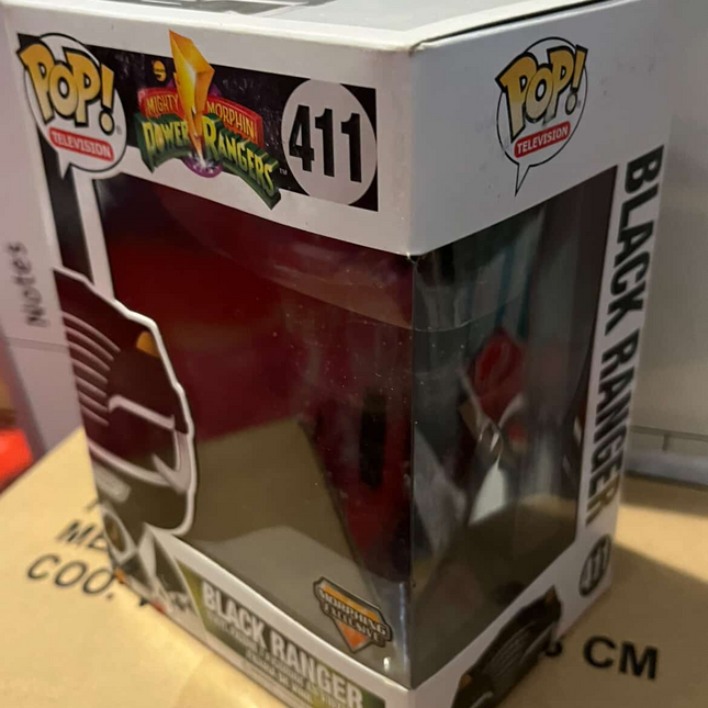 Black ranger #411 Power Rangers Funko Pop! vinyl (damaged)