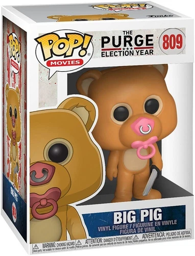 FUNKO POP VINYL #809 THE PURGE: ELECTION YEAR BIG PIG 🔥 FREE POP PROTECTOR