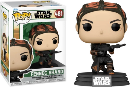Fennec Shand Pop! Vinyl Figure #481 Star Wars: The Book of Boba Fett
