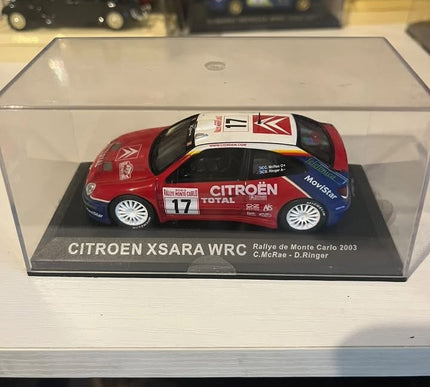 Cireon Xsara WRC rallye de Monte carlo 2003 C.McRae - D.ringer. diecast car 1:43