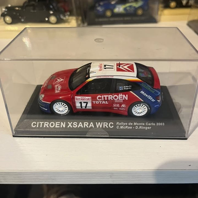 Cireon Xsara WRC rallye de Monte carlo 2003 C.McRae - D.ringer. diecast car 1:43