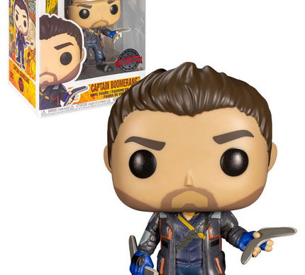 captain boomerang #1117 Pop! funko vinyl DC + Free case