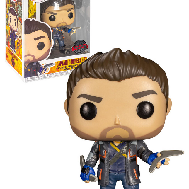 captain boomerang #1117 Pop! funko vinyl DC + Free case