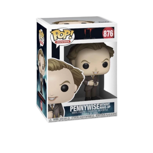 Funko - Pennywise Without Make-up #876 IT Chapter Two + free case