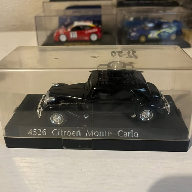Solido 1/43 Scale Diecast 4526 - Citroen Monte Carlo 1952 #350 - Black