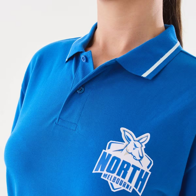 Official AFL Adult Polo Shirt - NORTH MELBORUNE - MEDIUM