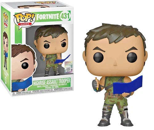 Highrise assault trooper #431 "GAMES" Funko Pop! Vinyl Figure (damaged)
