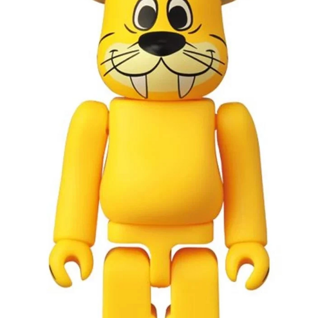Medicom Be@rbrick 100% Series 45 Animal Flintstone Baby Puss Art Toy Bearbrick