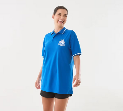 Official AFL Adult Polo Shirt - NORTH MELBORUNE - MEDIUM