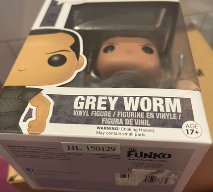 Grey Worm #32 - 2015 - Game Of Thrones Funko Pop! vinyl (Damged)