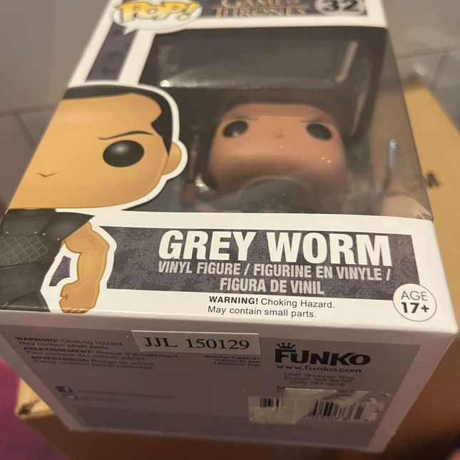 Grey Worm #32 - 2015 - Game Of Thrones Funko Pop! vinyl (Damged)