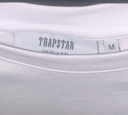 trapstar Star Print Tee - White/Blue Size - Medium
