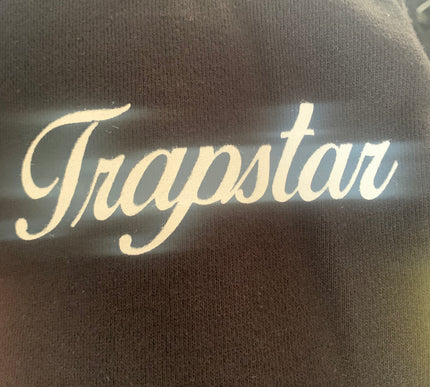 Victorious Trapstar Hooded Tracksuit - Black/White Size - Medium