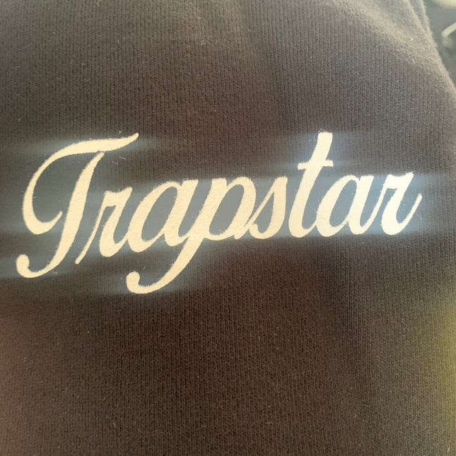 Victorious Trapstar Hooded Tracksuit - Black/White Size - Medium
