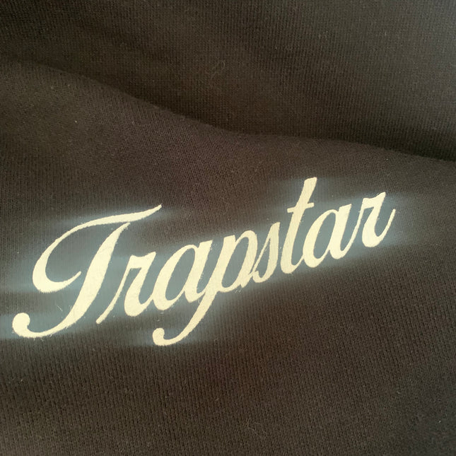 Victorious Trapstar Hooded Tracksuit - Black/White Size - Medium