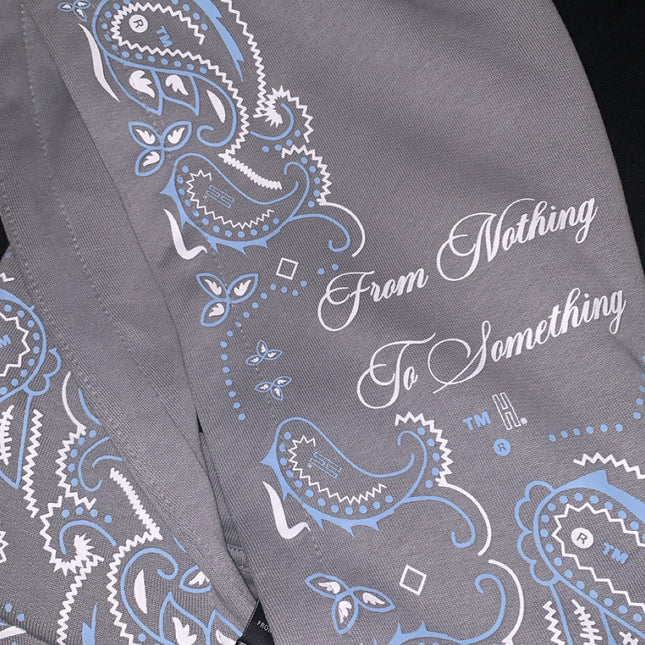 hoodrich motif grey paisley hoodie - XXL