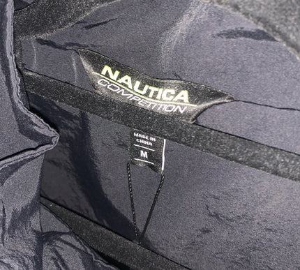 Nautica zip up woven reflective jacket size - M