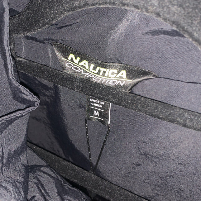 Nautica zip up woven reflective jacket size - M