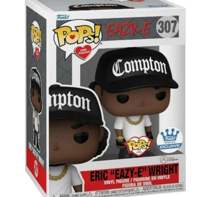 Eric "Eazy-e" wright #307 Funk Pop! vinyl + free case