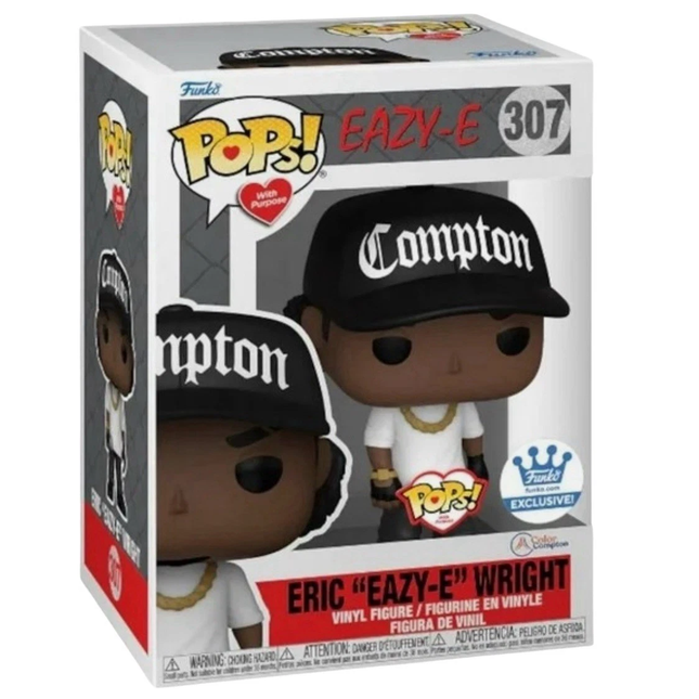 Eric "Eazy-e" wright #307 Funk Pop! vinyl + free case
