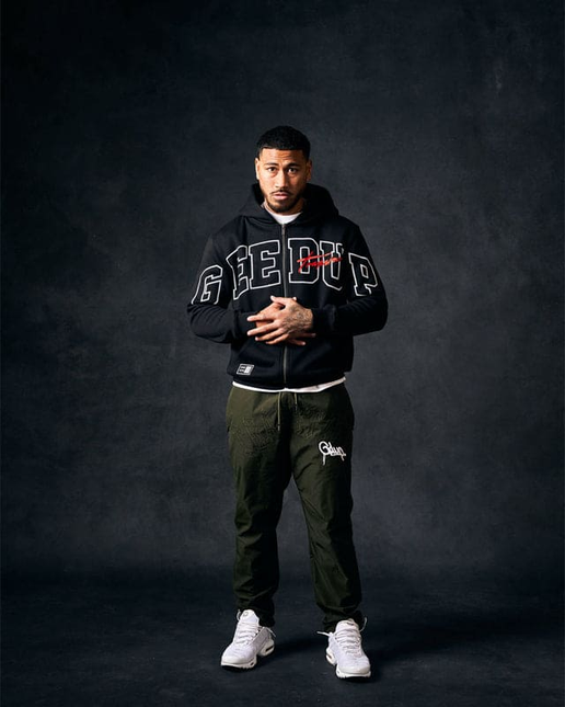 GEEDUP x Trapstar Signature Jacket Black/White/Red Size - Large