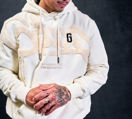 GEEDUP Handstyle/G Hoodie Butter Cream