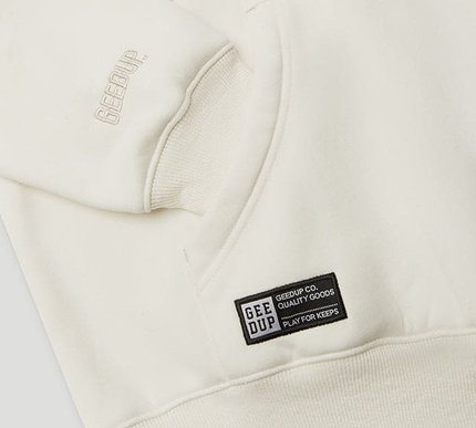 GEEDUP Handstyle/G Hoodie Butter Cream