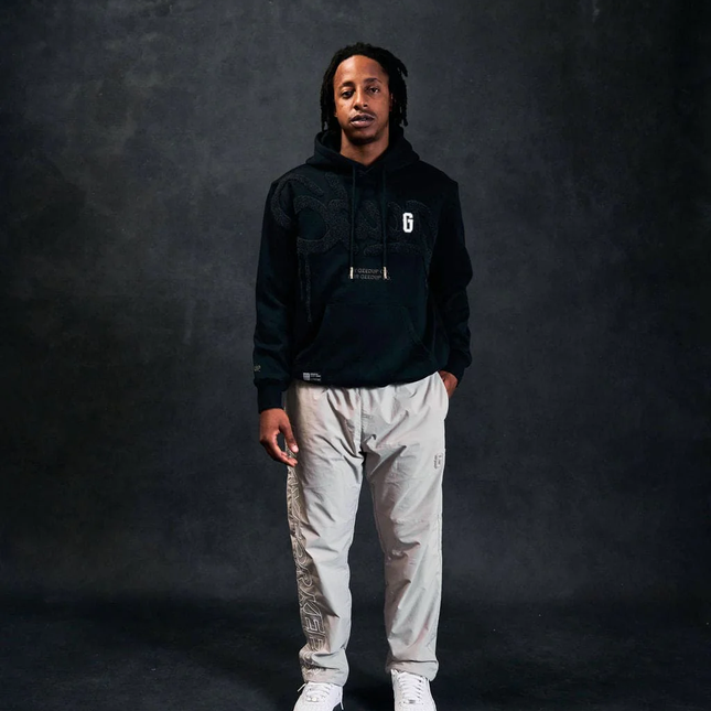 GEEDUP Handstyle/G Hoodie Black/Charcoal Size - 2xl