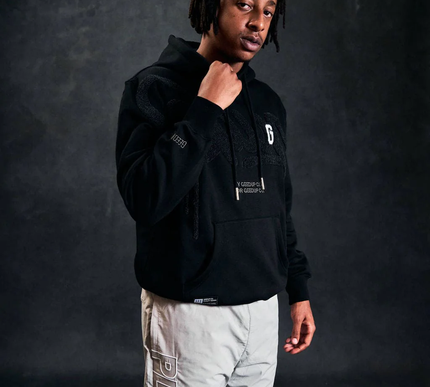 GEEDUP Handstyle/G Hoodie Black/Charcoal Size - 2xl