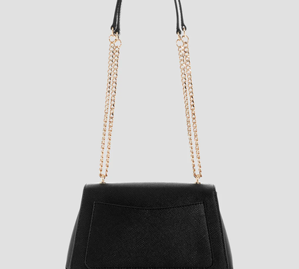 GUESS Black rosalba convertible crossbody flap