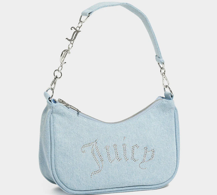 JUICY COUTURE Denim Shoulder Bag