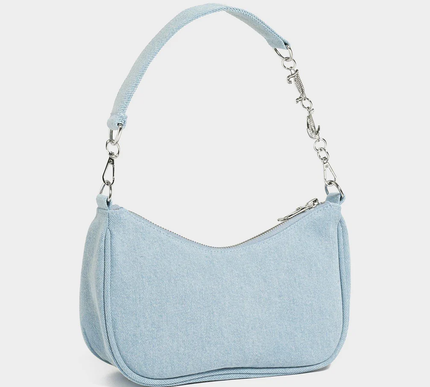 JUICY COUTURE Denim Shoulder Bag