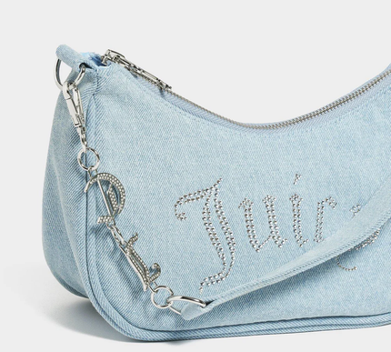 JUICY COUTURE Denim Shoulder Bag