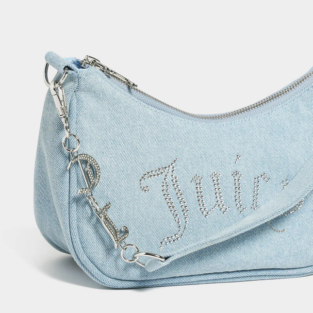 JUICY COUTURE Denim Shoulder Bag
