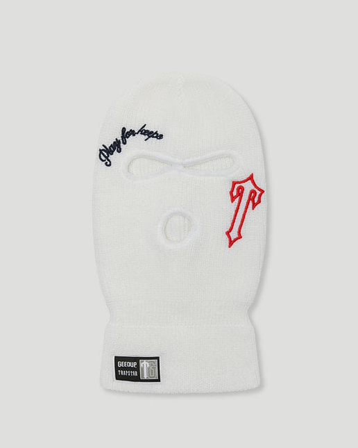 GEEDUP PFK x Trapstar T Ski Mask White