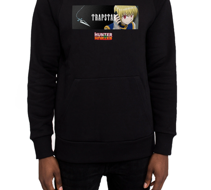 Trapstar - Hunter x Hunter Boomin Line Hoodie - Black