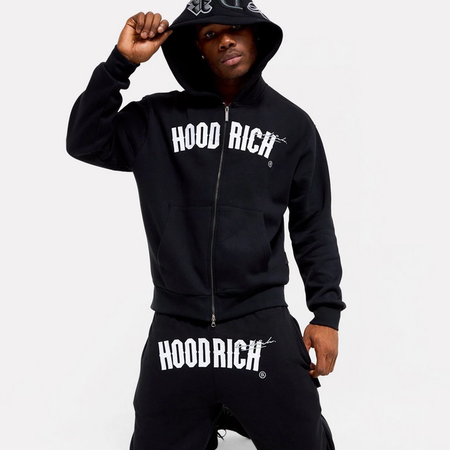 Hoodrich Heat V3 Full Zip Hoodie - LARGE